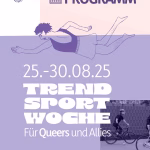 Trend Sport Woche für Queers und Allies - Schwimmen mit Emma und Lina
