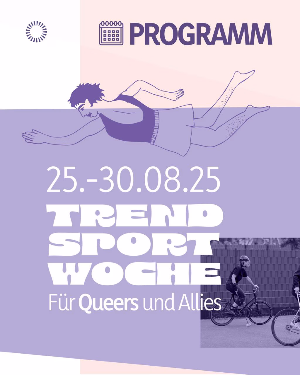 Trend Sport Woche für Queers und Allies - Schwimmen mit Emma und Lina