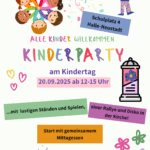 Kinderparty im Quartier