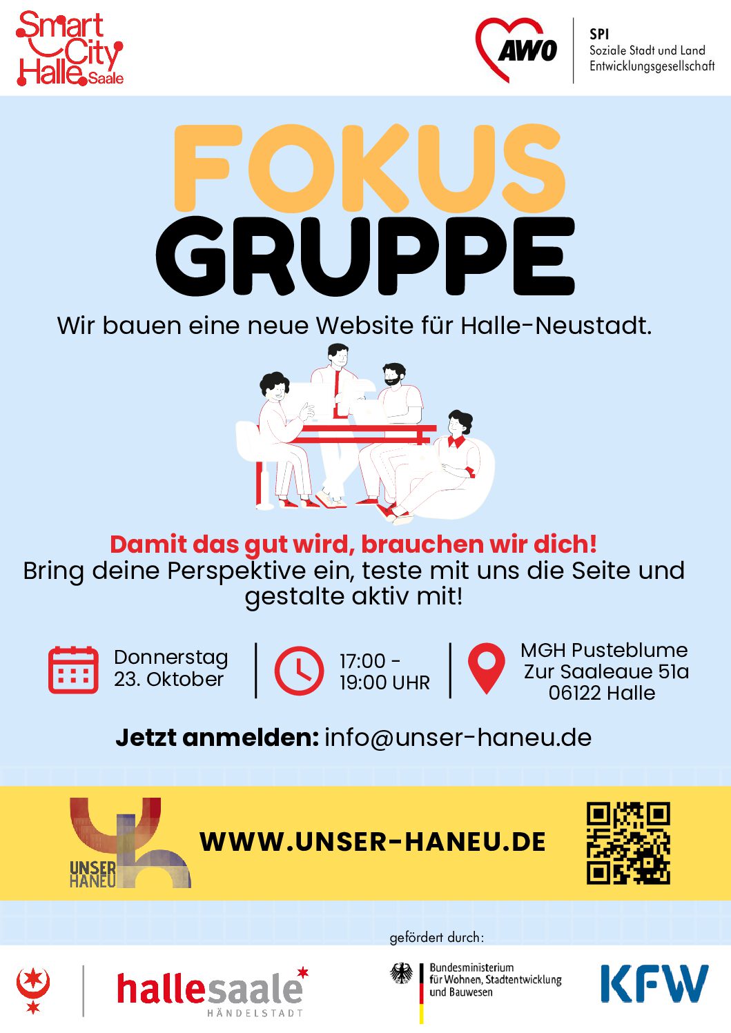 Treffen der Fokusgruppe Unser HaNeu