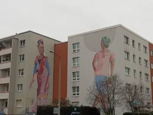 Frida Kahlo-Wandbild