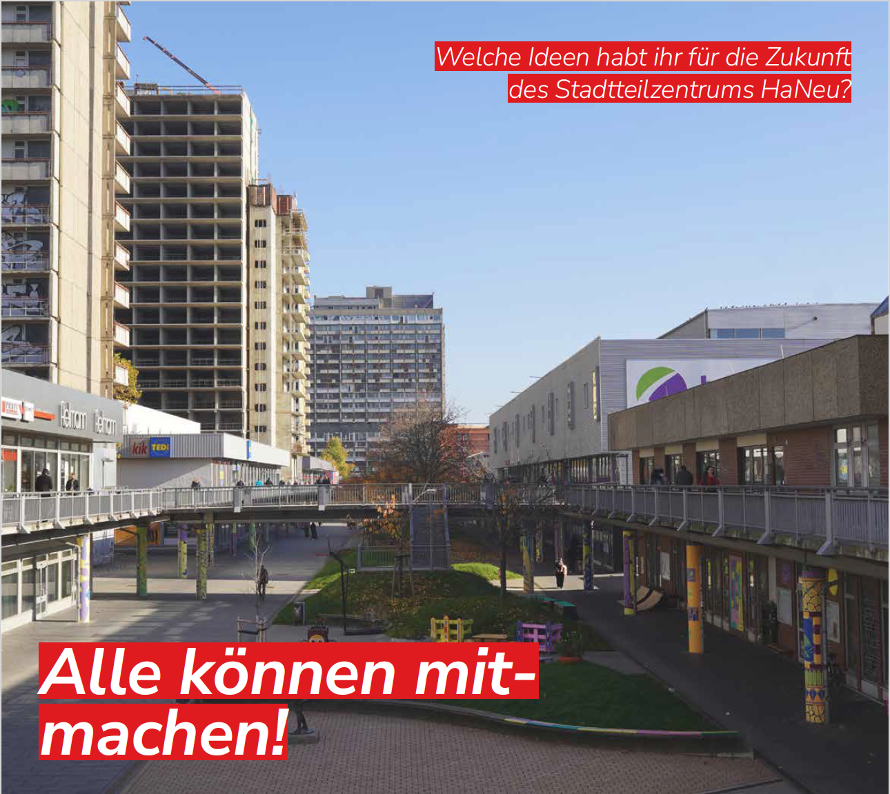 Städtebauwerkstatt zum Stadtteilzentrum Neustadt