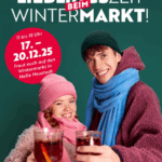 Wintermarkt auf dem Stadtplatz Neustadt