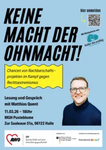 Keine Macht der Ohnmacht! Chancen von Nachbarschaftsprojekten im Kampf gegen Rechtsextremismus