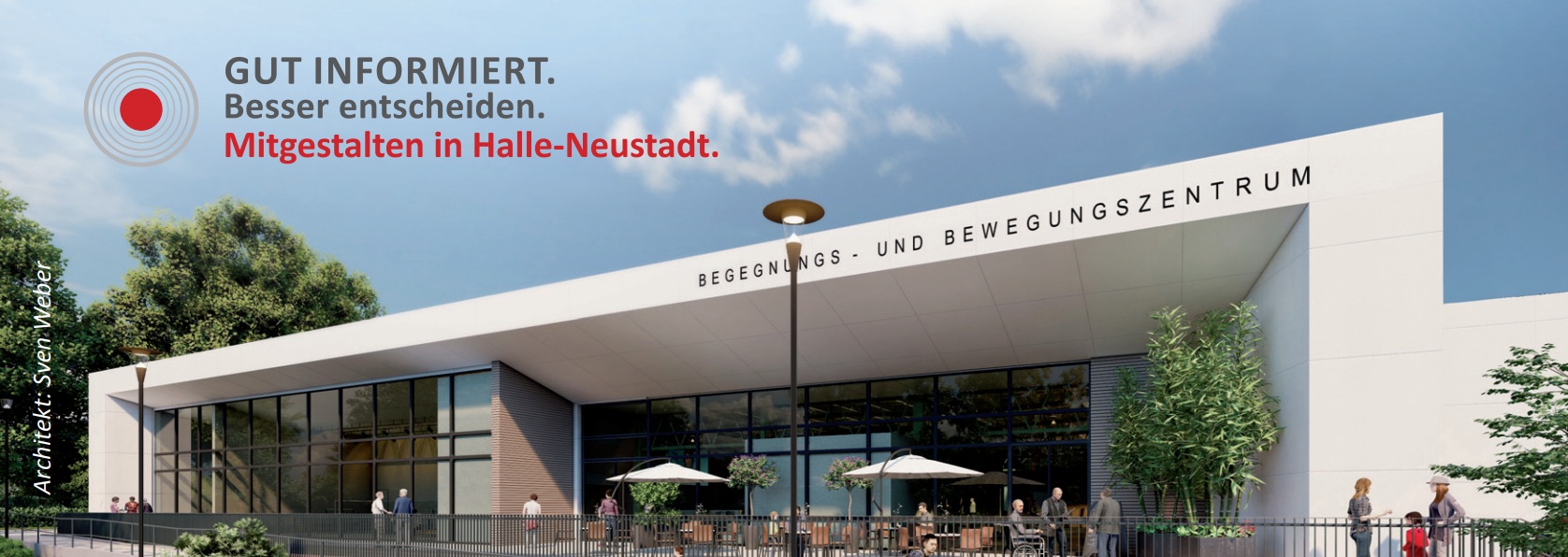 Besichtigung des Nachbarschaftszentrums (Rohbau) am Niedersachsenplatz 1