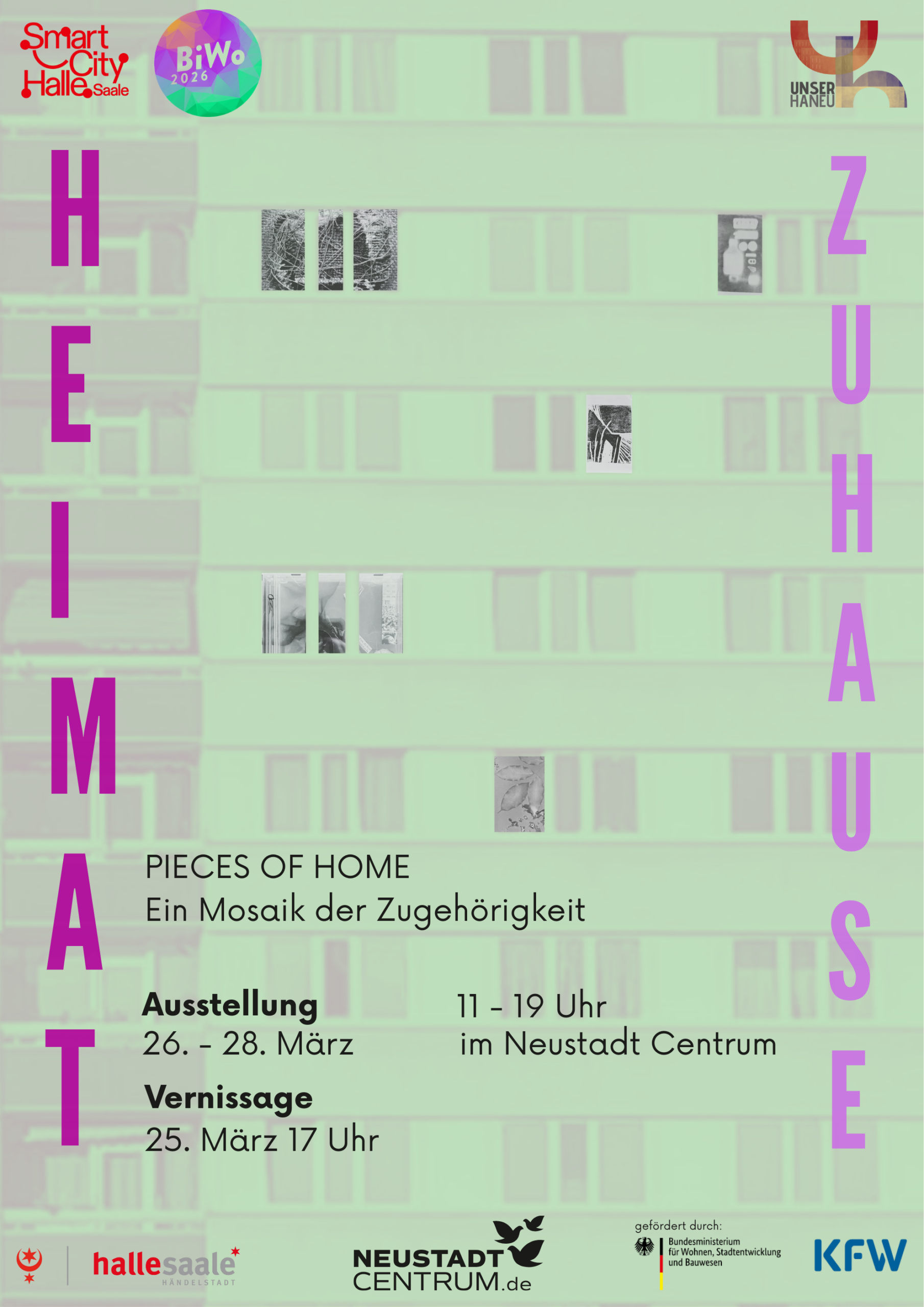 Ausstellung: Pieces of Home - ein Mosaik der Zugehörigkeit