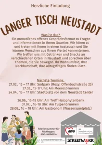 Langer Tisch Neustadt