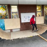 Mini Ramp vor der Passage 13