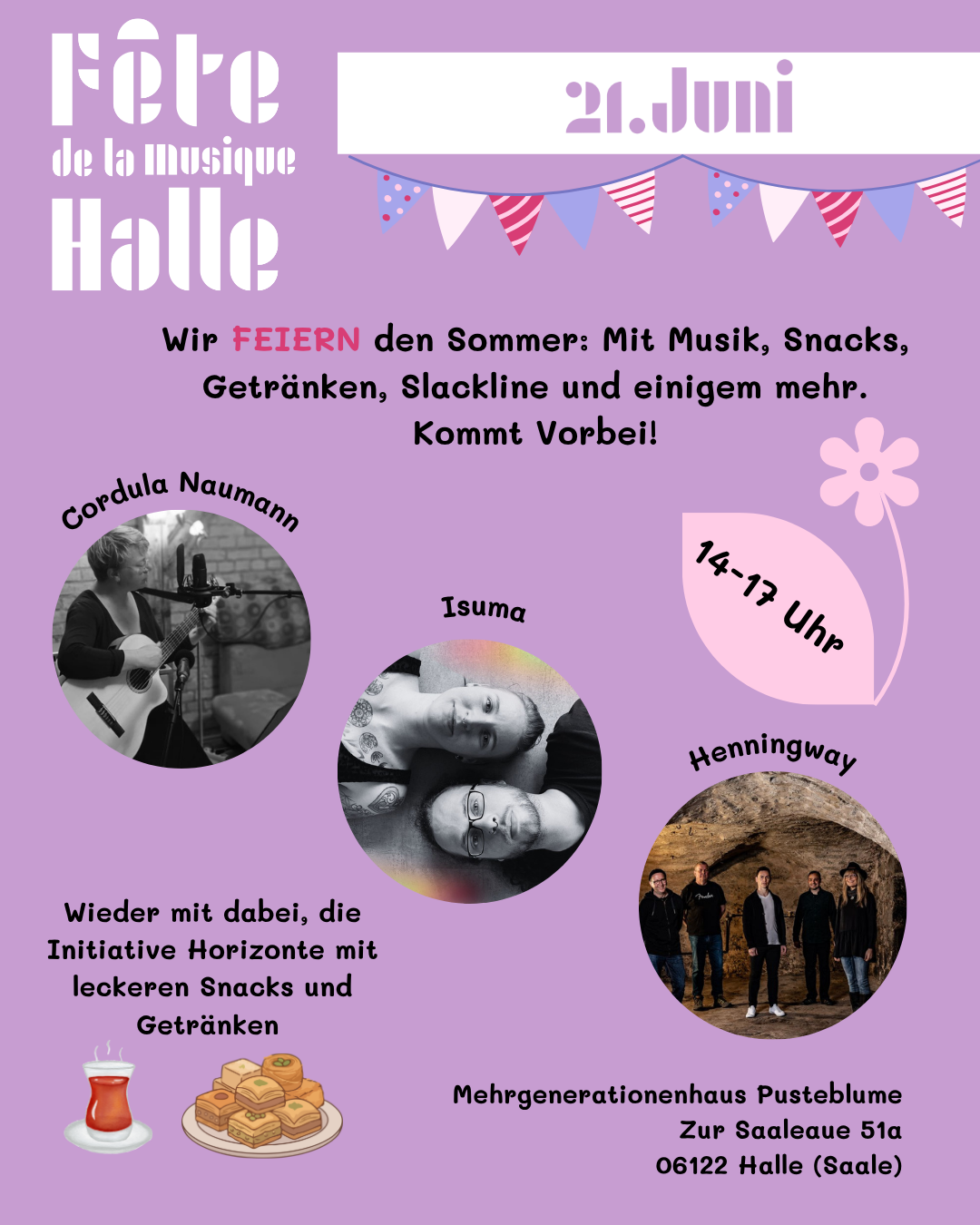 Fête de la Musique am Mehrgenerationenhaus Pusteblume