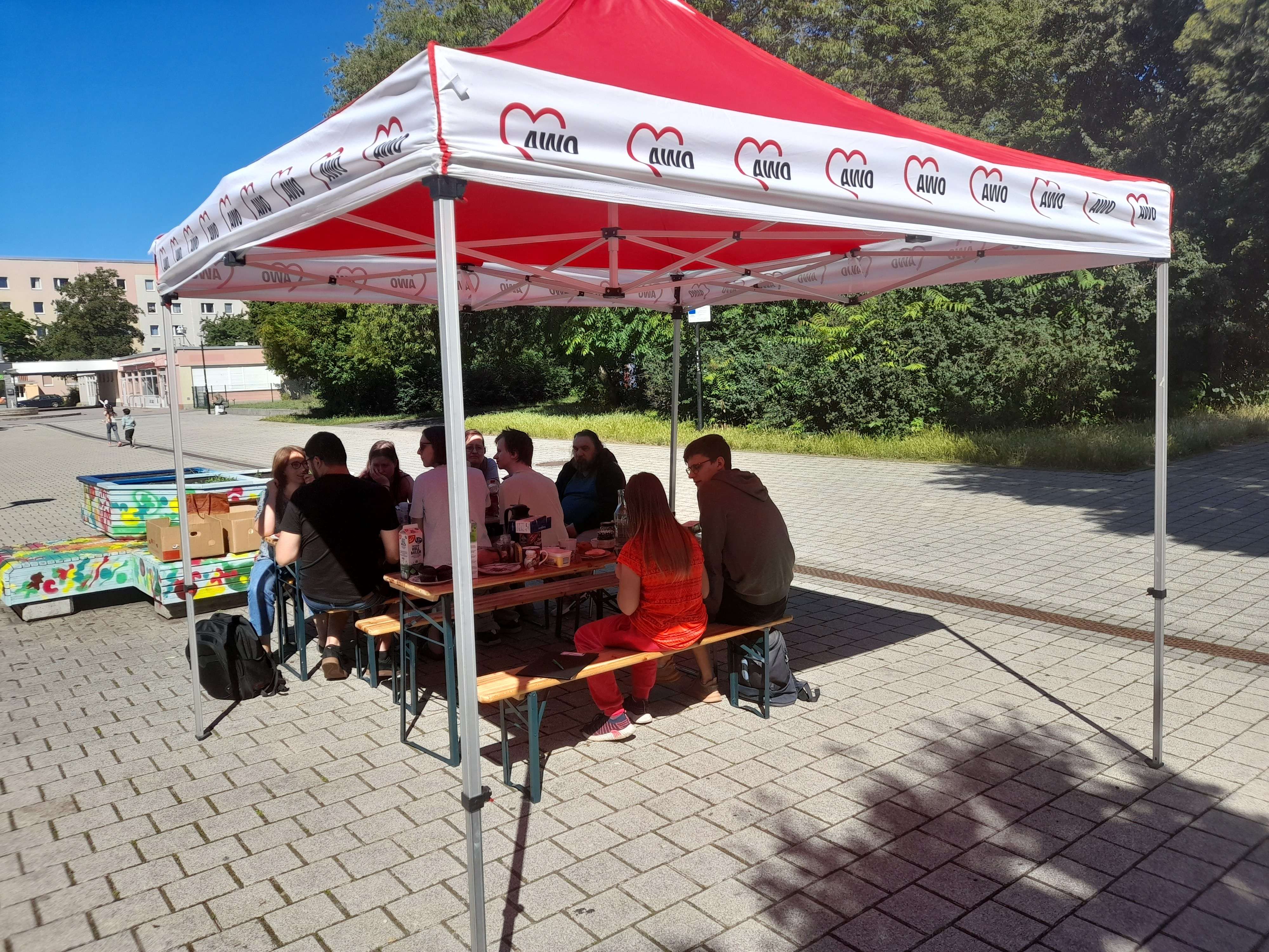 Nachbarschaftsfrühstück