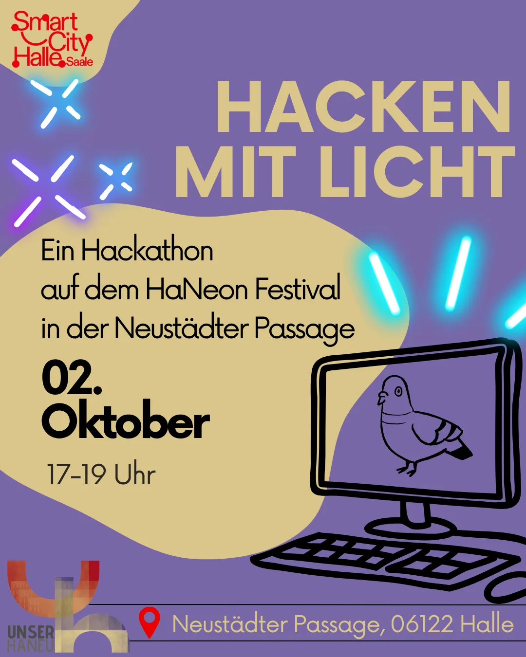 Hacken mit Licht