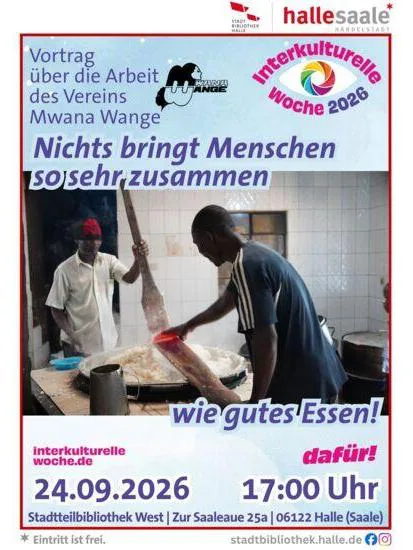 Vortrag: "Nichts bringt Menschen so sehr zusammen wie gutes Essen" Viavia Guesthouse Entebbe, Uganda