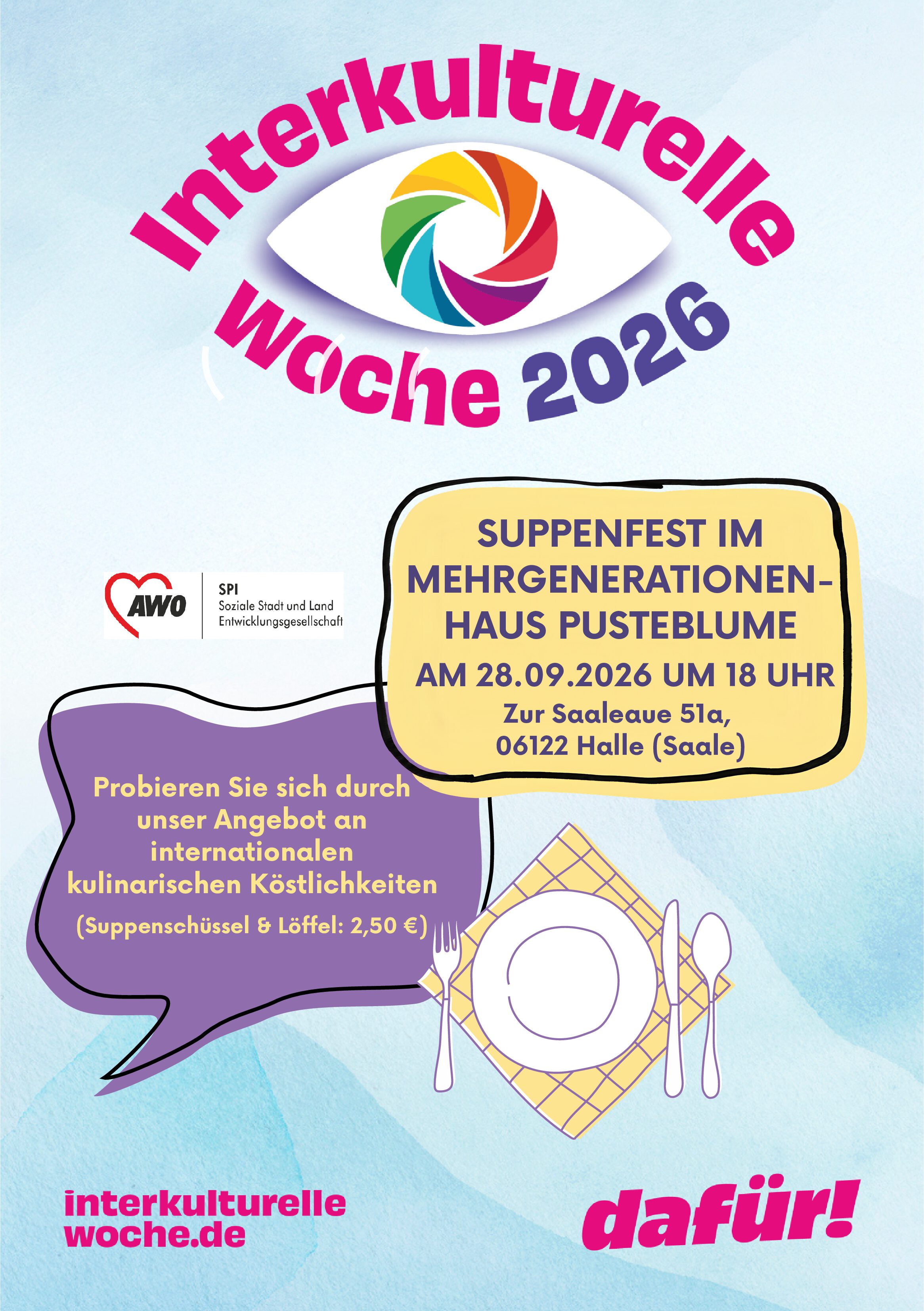 Suppenfest im MGH Pusteblume