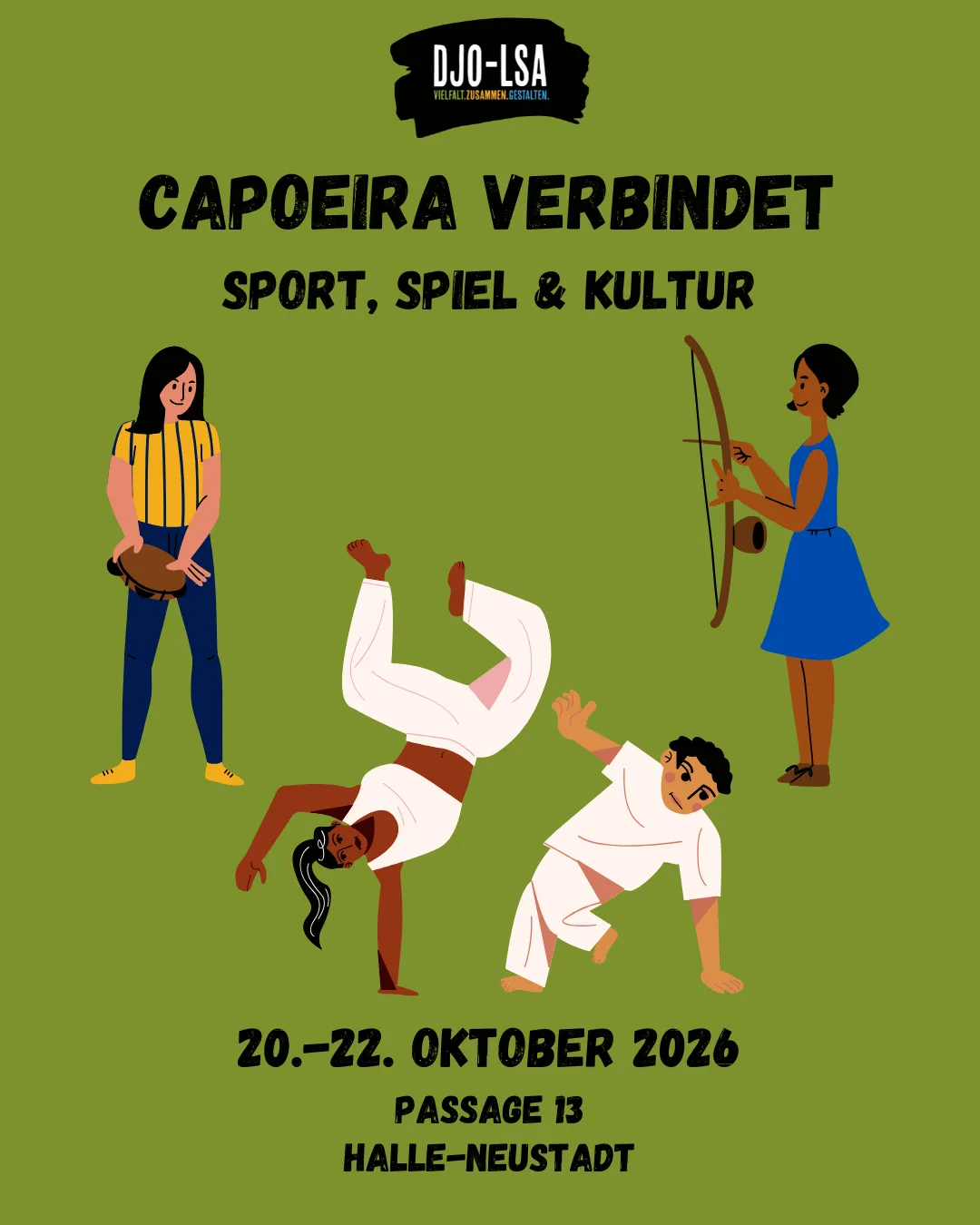 Capoeira verbindet - Sport, Spiel und Kultur