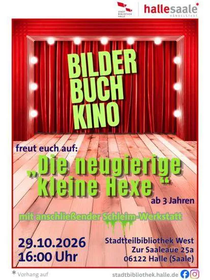 Bilderbuchkino - "Die neugierige kleine Hexe"