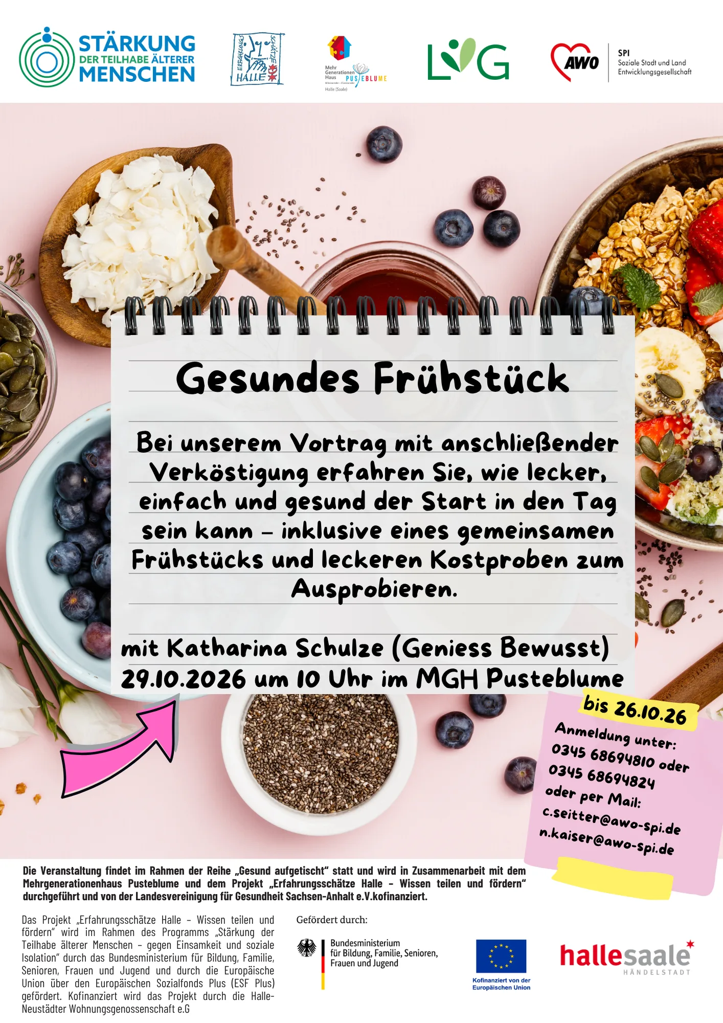Gesundes Frühstück