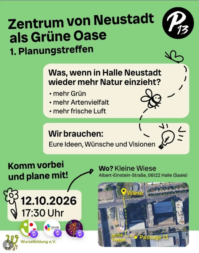 1. Planungstreffen: Zentrum von Neustadt als Grüne Oase