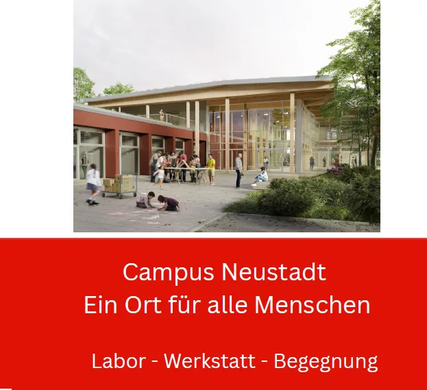 Mitmach-Aktion zum Campus Neustadt beim Silbersalz